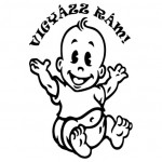 Vigyázz rám autó matrica