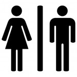 Nő és Férfi autó matrica